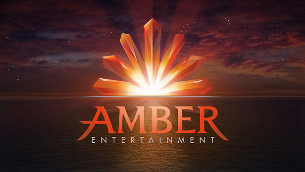 Amber Entertainment logo by David Occhino Design
