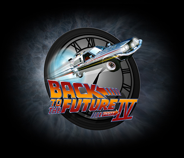 Back to the Future, Part IV logo by David Occhino Design