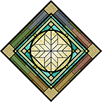 Stained glass design - Summer - by David Occhino Design