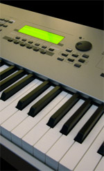 Yamaha Motif 8 keyboard