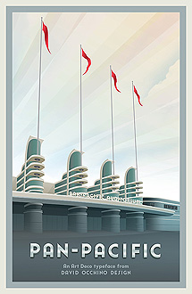 Pan-Pacific Auditorium poster by David Occhino
