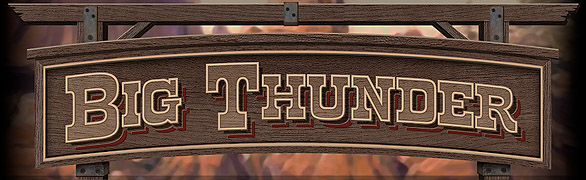 Western font - 1800s font - Big Thunder Mountain Railroad font
