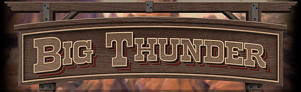 Western font - Big Thunder Mountain Railroad font