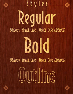 Craftsman font - Craftsmen - a 21st Century Craftsman Font from David Occhino Design