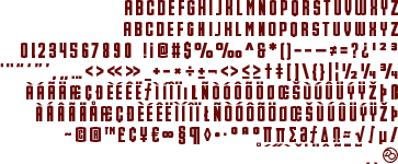 Iron Man font by David Occhino Design