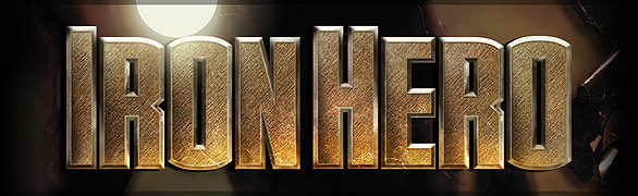 Iron Man font - Iron Hero font by David Occhino