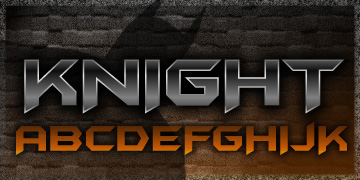 Knight Batman Font