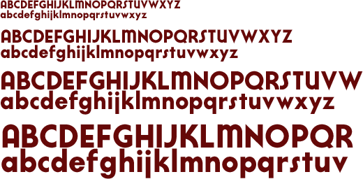 Pan-pacific Font Information And Type Samples