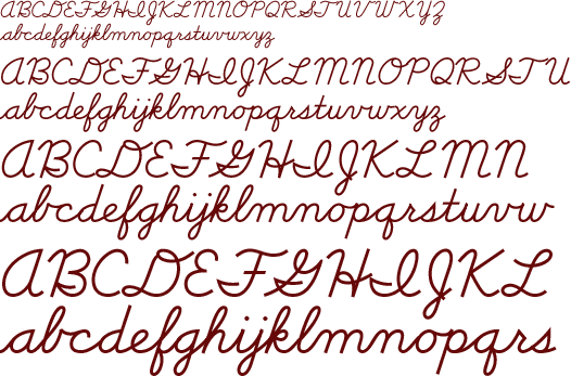 School™ Cursive LOE Regular