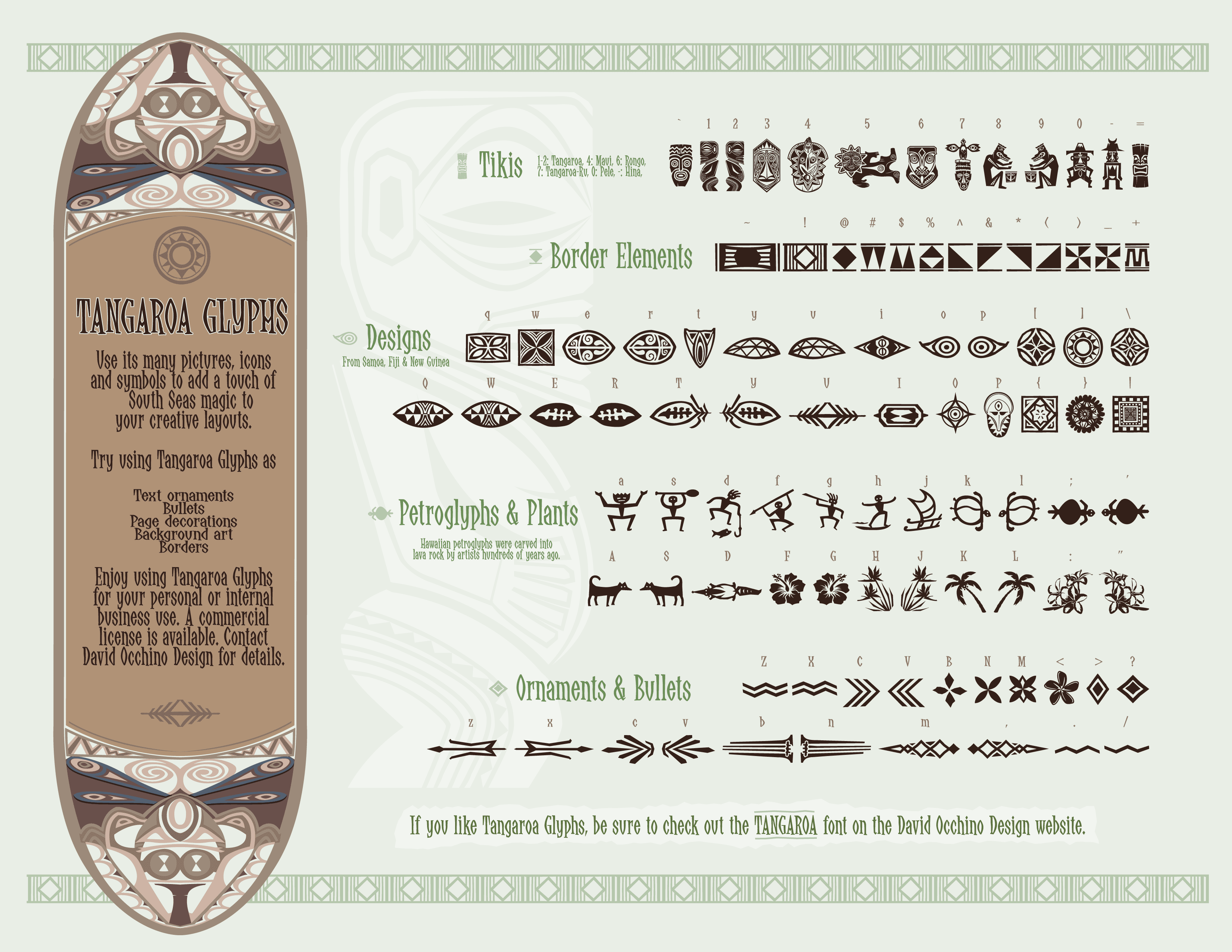 Free Tiki Font