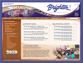 Brighton Central School District website