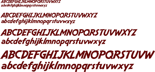 Indiana Jones Font Information and Type Samples - Page 1