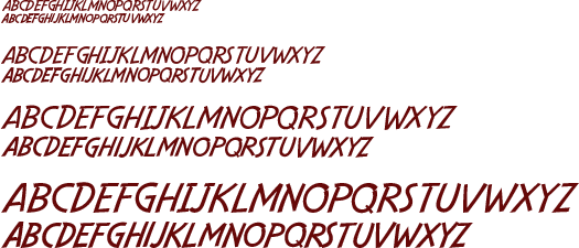 Indiana Jones Font Information and Type Samples - Page 1